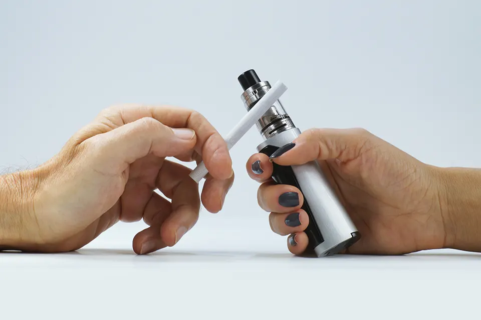 E-CIGARETTE VS TABAC, LES DIFFERENCES